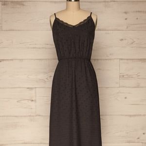 1861 Dot Midi Slip Dress